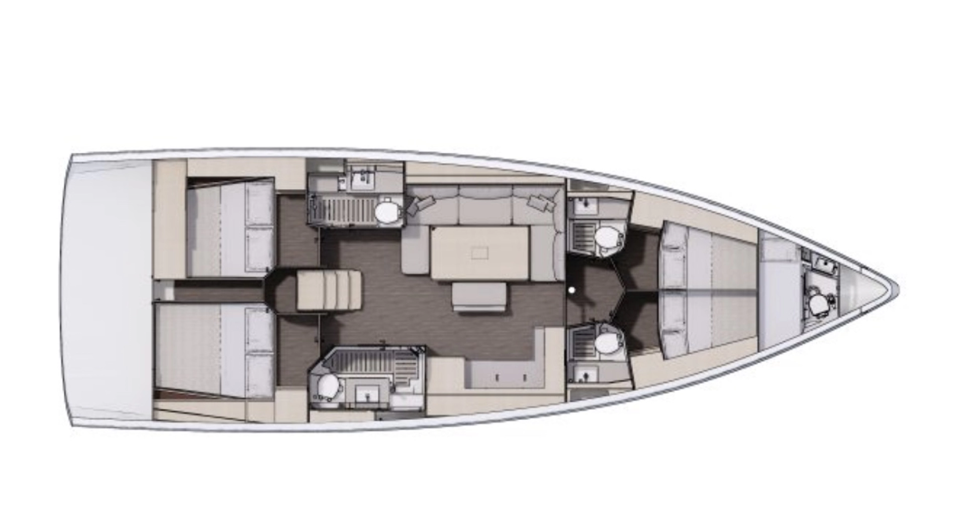 Verhuur Zeilboot Dufour met vaarbewijs