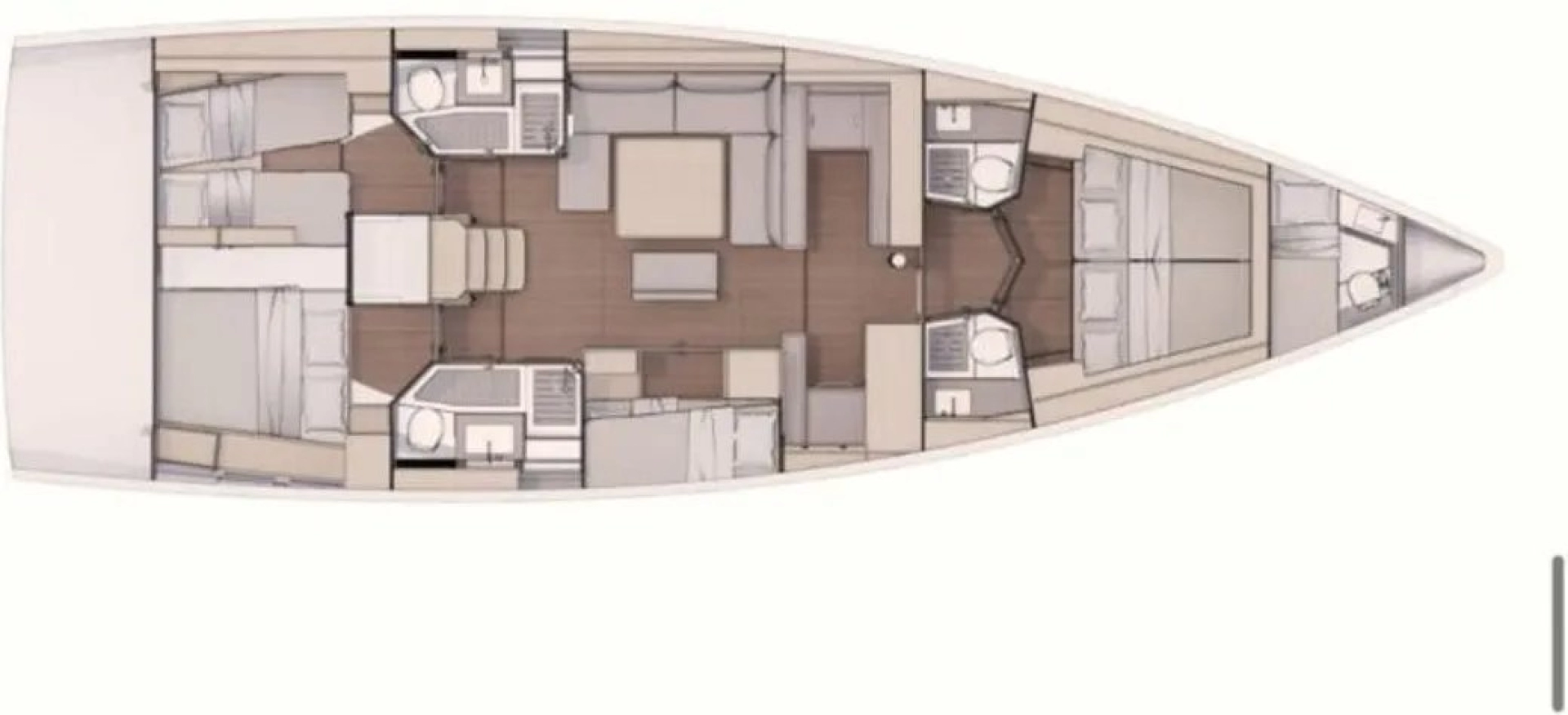 Dufour Dufour 530 te huur van particulier of professional in Procida