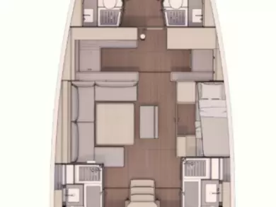 Bootverhuur Cagliari goedkoop Dufour 530