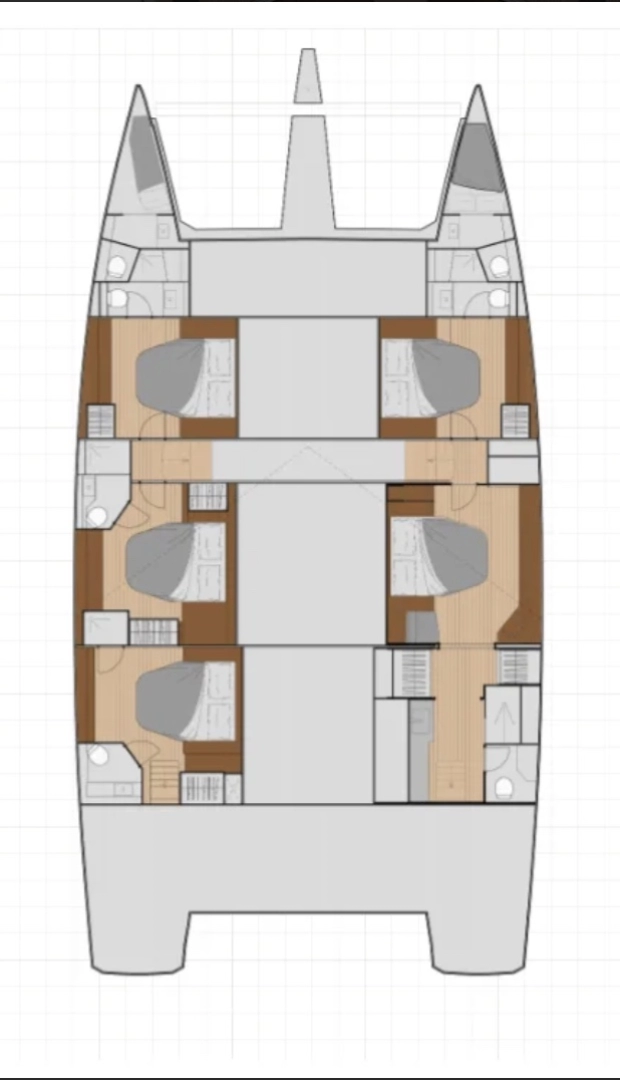 Fountaine Pajot Fountaine Pajot Samana 59 te huur van particulier of professional in Palermo
