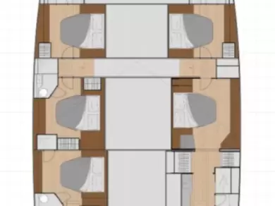 Fountaine Pajot Fountaine Pajot Samana 59 te huur van particulier of professional in Palermo