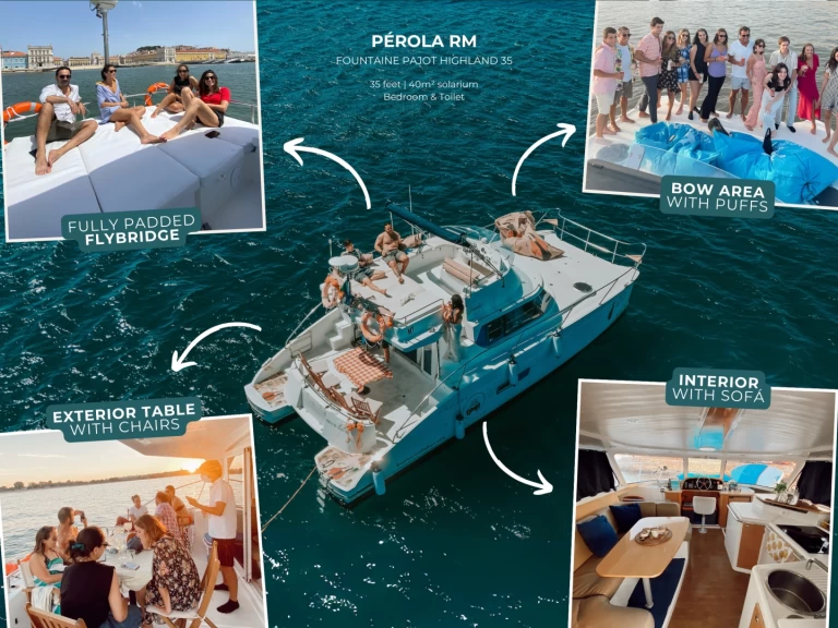 Bootverhuur Lissabon goedkoop Highland 35