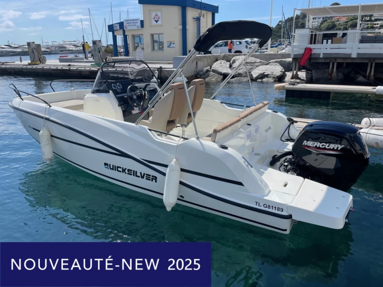 Jachthuur in Cavalaire-sur-Mer - Quicksilver Quicksilver 605 Activ Open via SamBoat