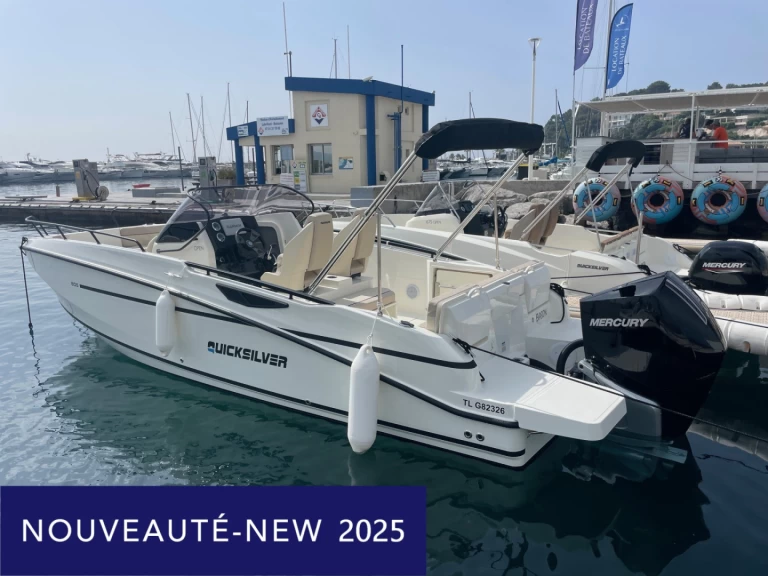 Bootverhuur Cavalaire-sur-Mer goedkoop QUICKSILVER 805