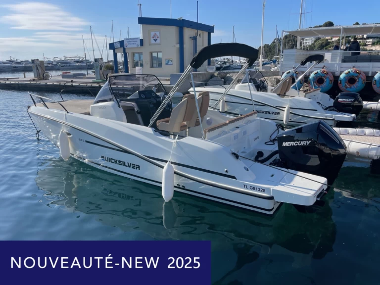 Huur een Quicksilver Activ 675 Sundeck in Cavalaire-sur-Mer