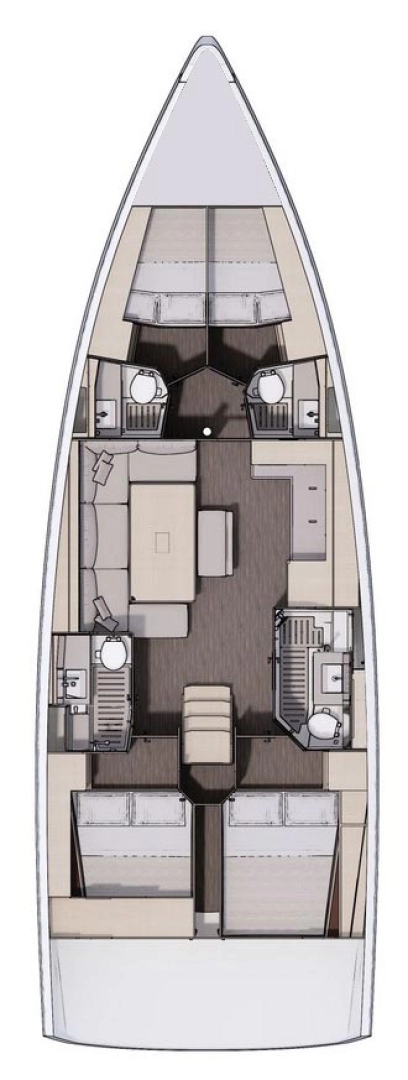 Dufour Dufour 470 te huur van particulier of professional in Golfo Aranci