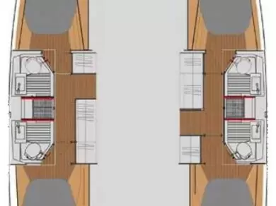 Bootverhuur Fountaine Pajot Astrea 42 in Trogir via SamBoat