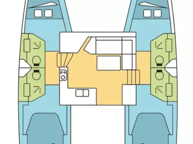 Jachthuur in Trogir - Fountaine Pajot Isla 40 via SamBoat