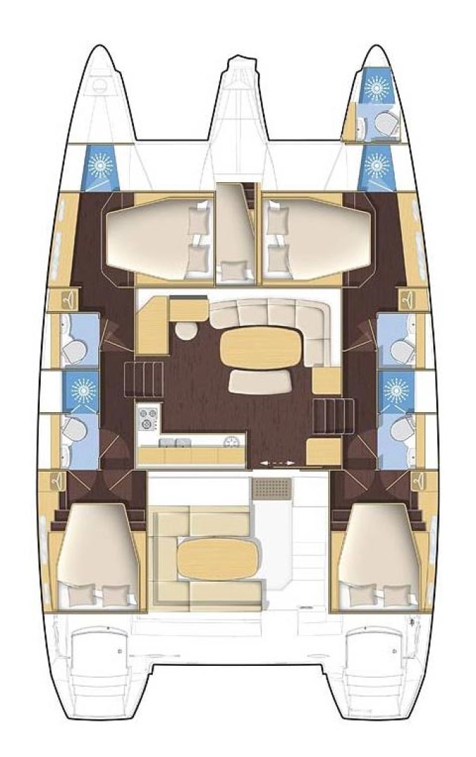 Bootverhuur Šibenik goedkoop Lagoon 421