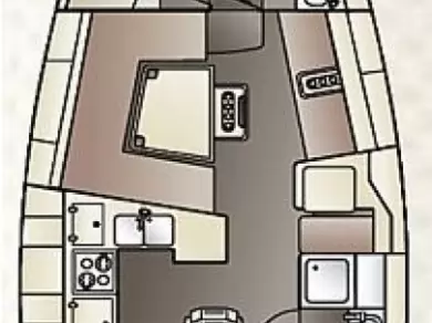 Elan Impression 444 te huur van particulier of professional in Biograd na Moru