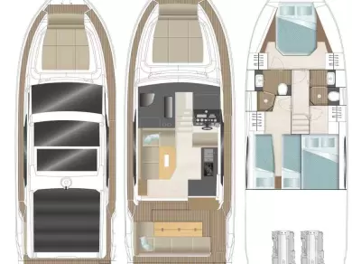 Huur een Sealine Sealine C390 in Biograd na Moru