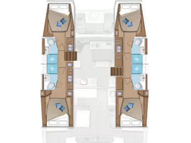 Catamaran te huur in Lefkáda voor de beste prijs