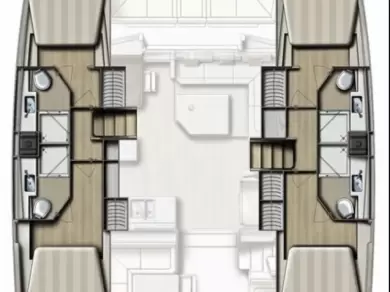 Catamaran te huur in Lefkáda voor de beste prijs