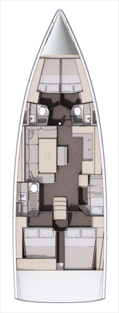 Verhuur Zeilboot Dufour met vaarbewijs