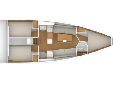 Verhuur Zeilboot Bénéteau met vaarbewijs
