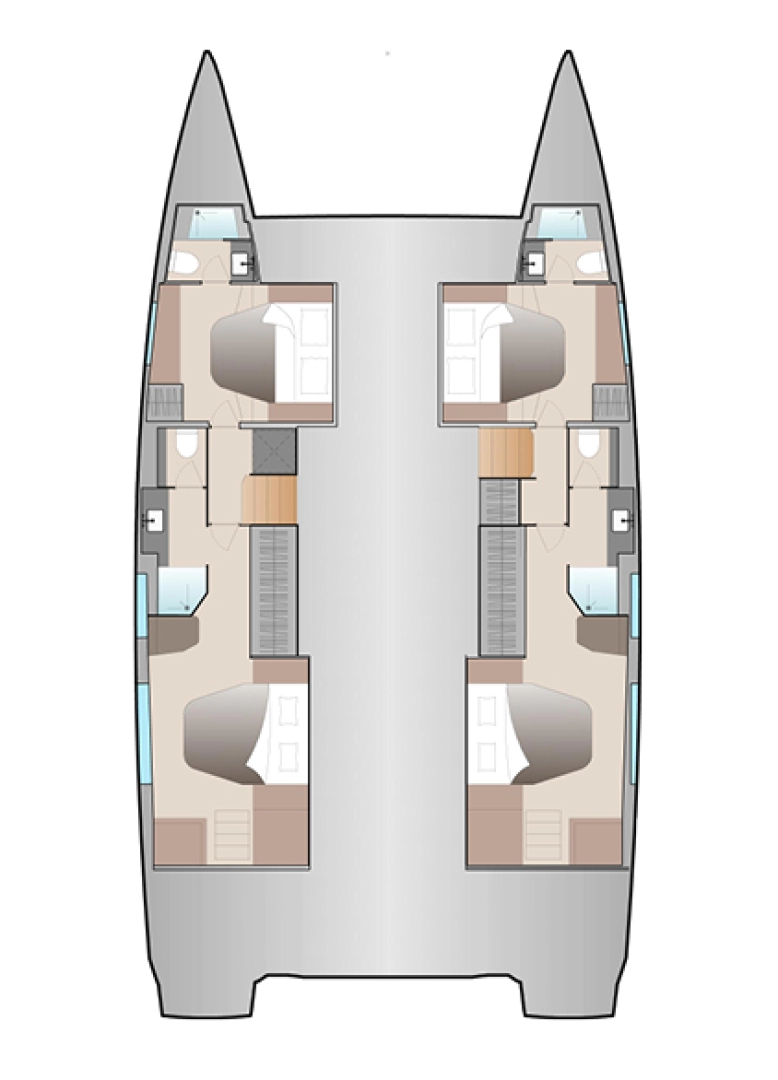 Bootverhuur Fountaine Pajot Aura 51 in Seget Donji via SamBoat