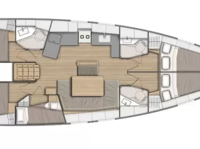 Huur Zeilboot met of zonder schipper Bénéteau in Split