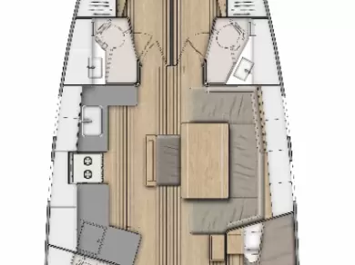 Bootverhuur Rogač goedkoop Oceanis 46.1