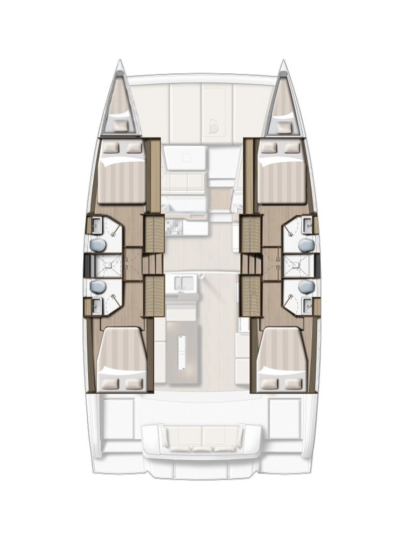 Huur een Bali Bali 4.2 in Gouviá
