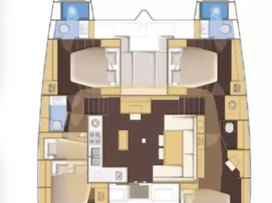 Huur een Lagoon Lagoon 52 in Split