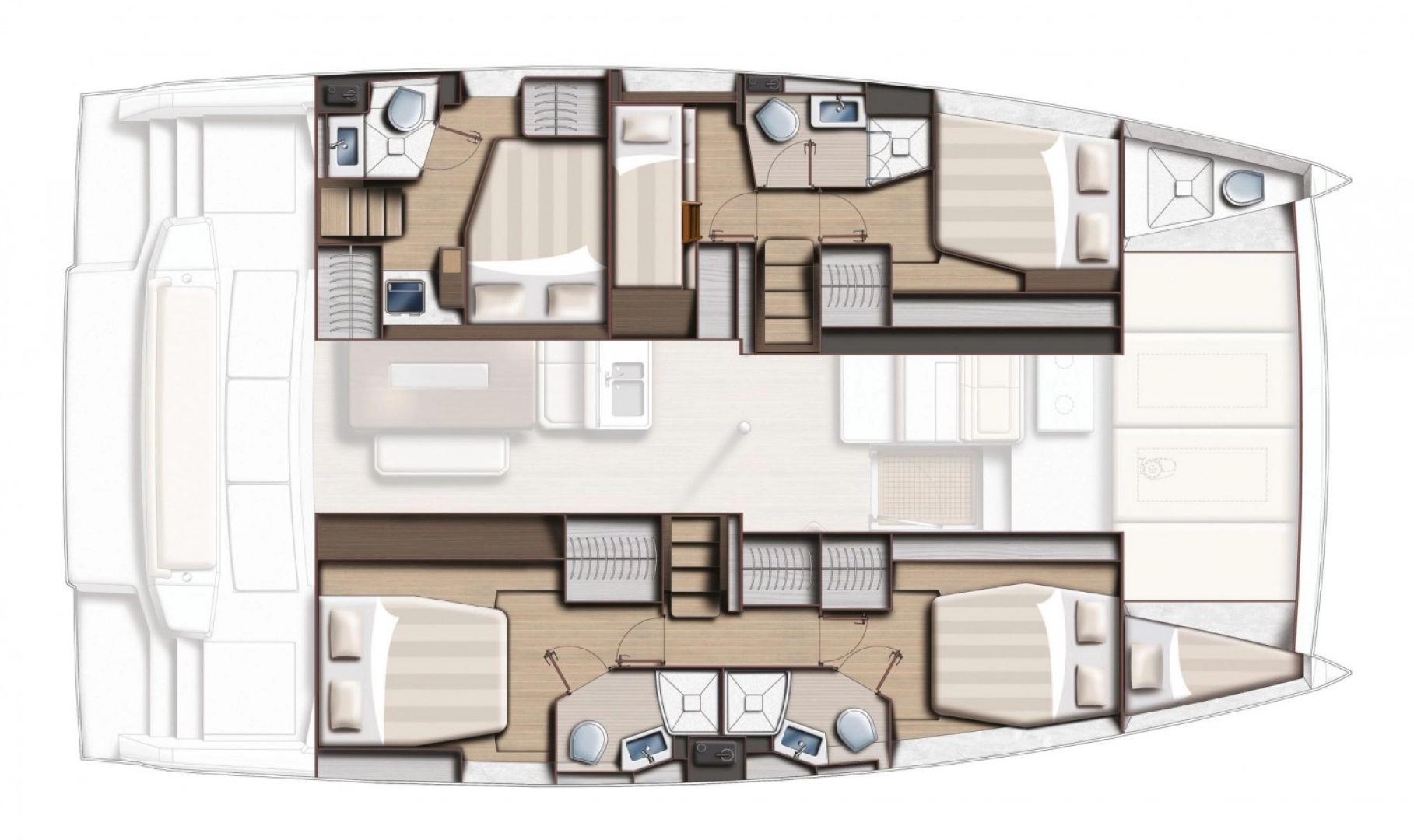 Huur Catamaran met of zonder schipper Bali in Bodrum