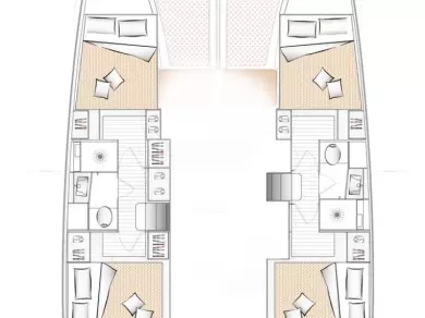 Verhuur Catamaran Excess met vaarbewijs