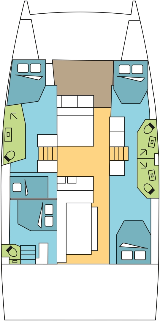 Verhuur Catamaran Bali met vaarbewijs