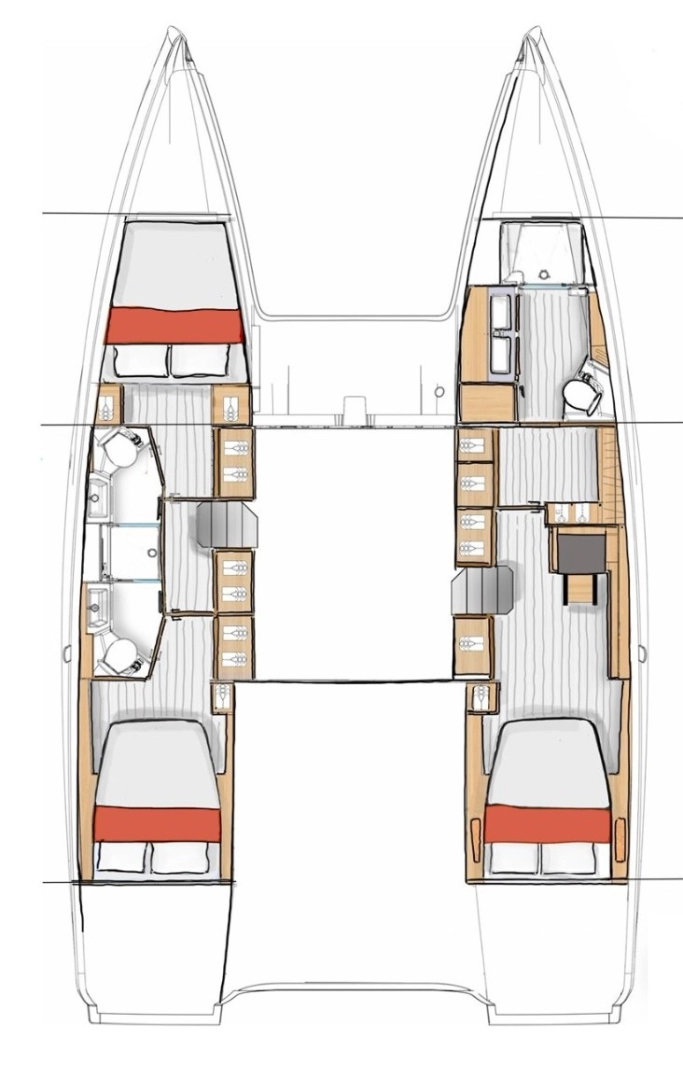 Huur een Excess Excess 13 - 3 + 1 cab. in Olbia