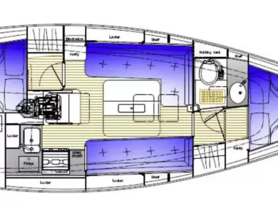 Bootverhuur Kavi Yacht Kavi 9 in Pula via SamBoat