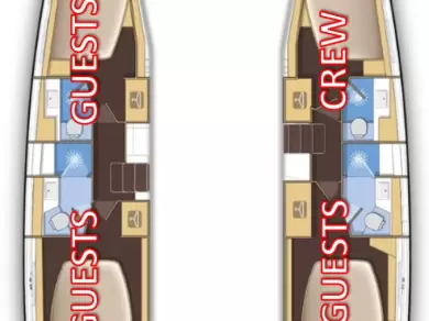 Jachthuur in Split - Lagoon Lagoon 42 via SamBoat