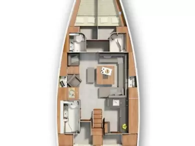 Verhuur Zeilboot in Seget Donji - Hanse Hanse 455