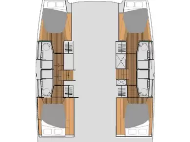 Fountaine Pajot Elba 45 te huur van particulier of professional in Adaköy
