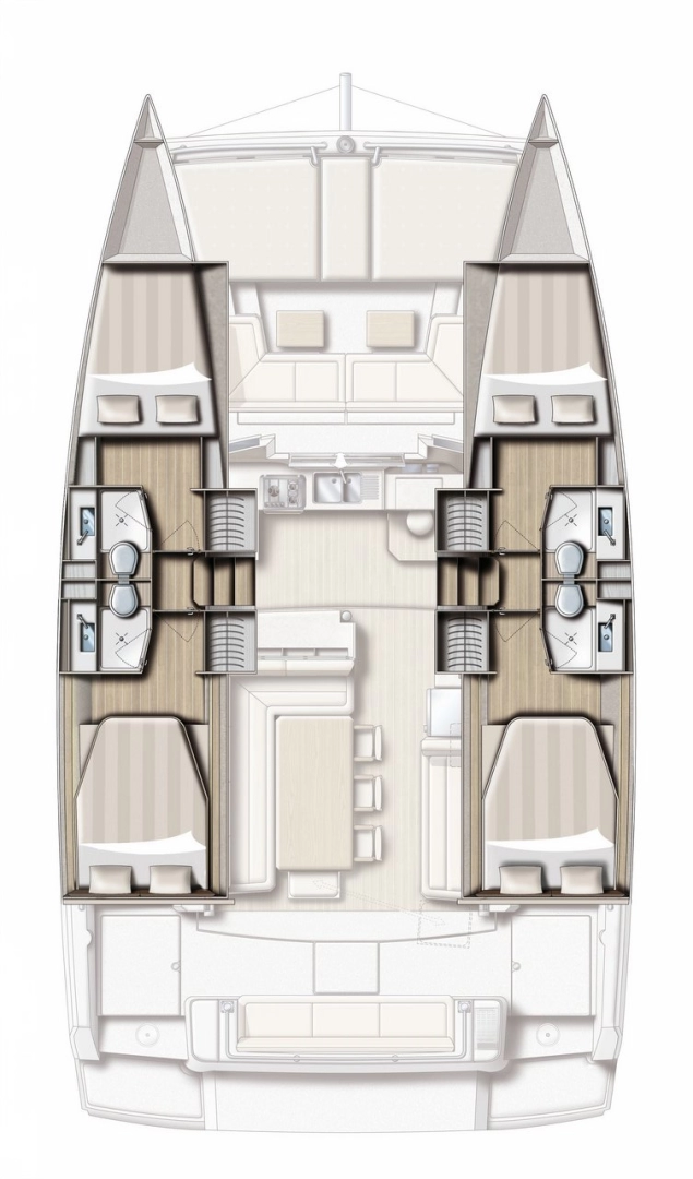 Verhuur Catamaran Bali met vaarbewijs