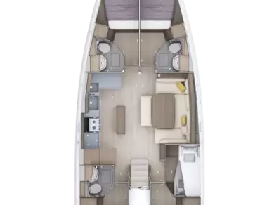 Jachthuur in Kos - Bénéteau Oceanis 52 - 6 cab. via SamBoat