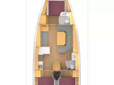 Verhuur Zeilboot in Marmaris - Bavaria Bavaria C42