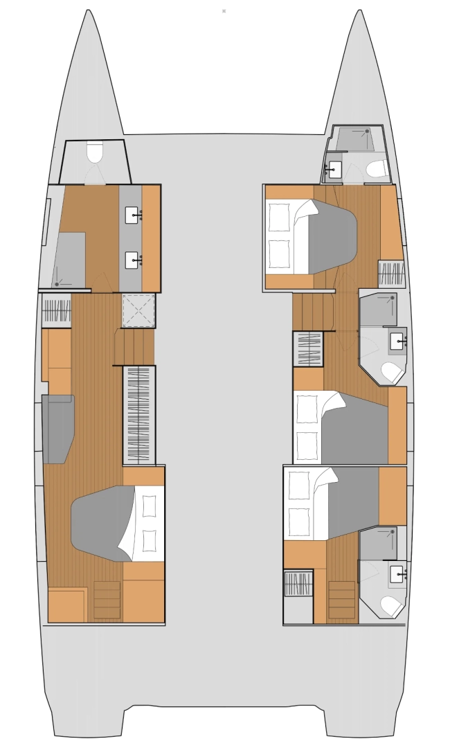 Verhuur Catamaran Fountaine Pajot met vaarbewijs