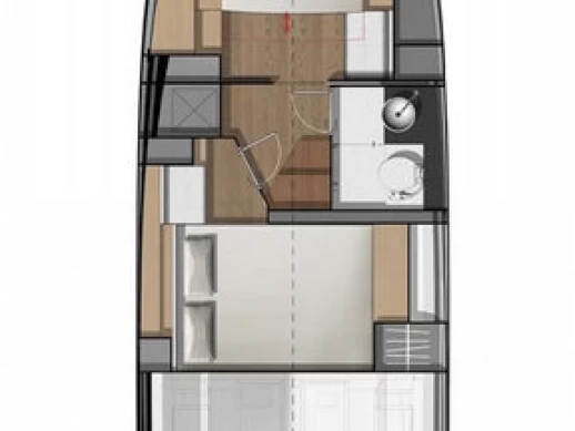 Jeanneau NC 33 te huur van particulier of professional in Barth