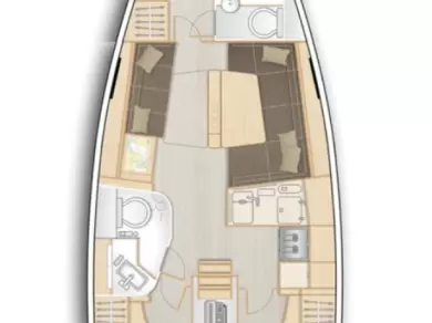 Huur een Hanse Hanse 388 in Dénia