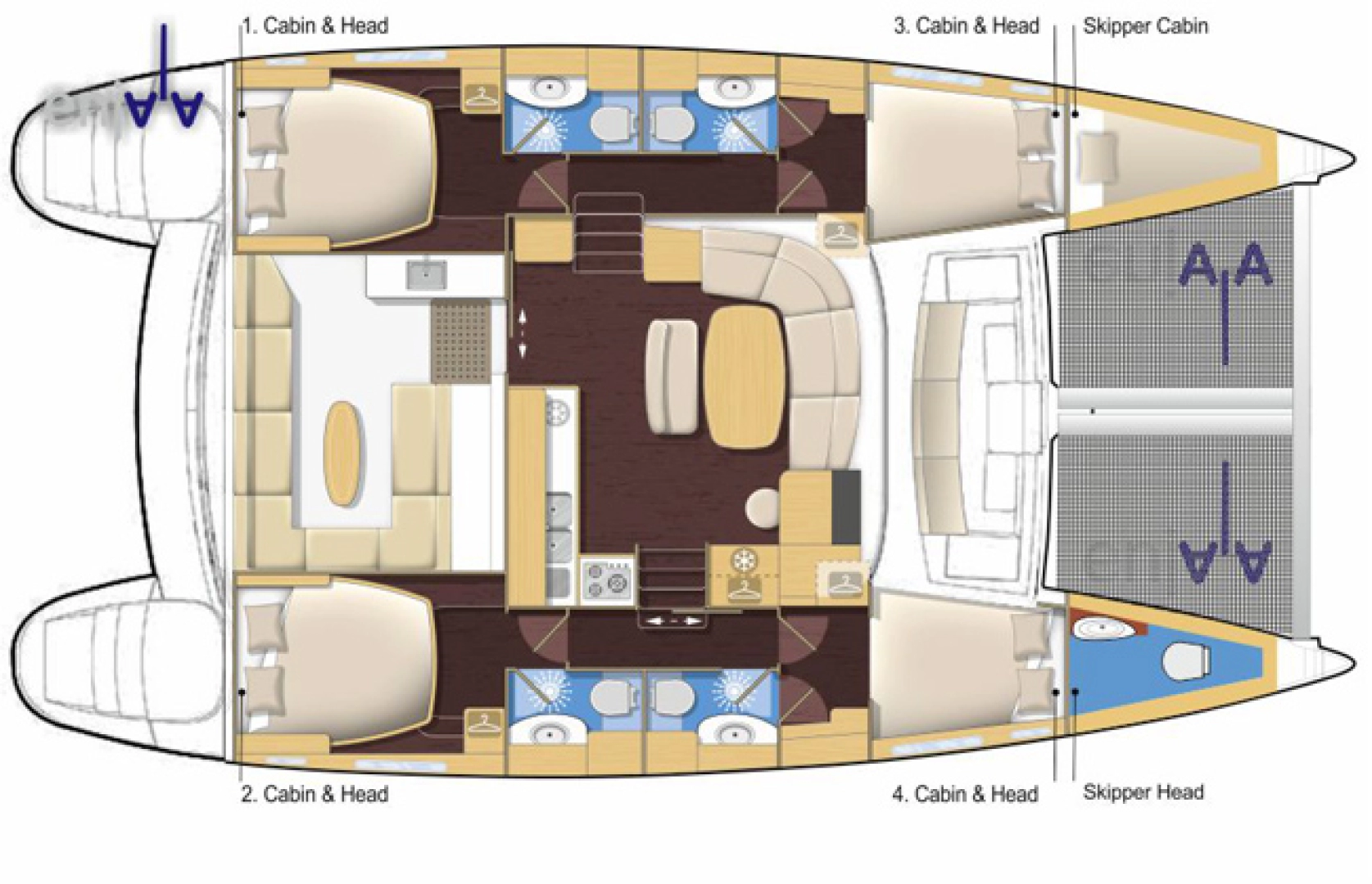 Bootverhuur San Vincenzo goedkoop Lagoon 440