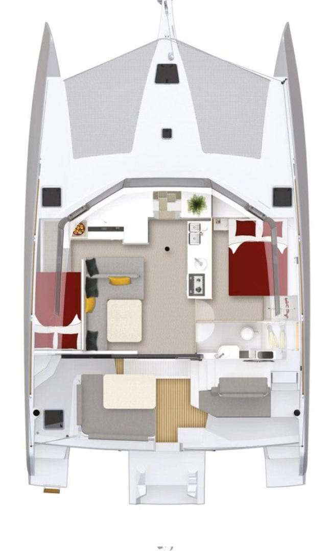 Verhuur Catamaran in Toulon - Neel Neel 43