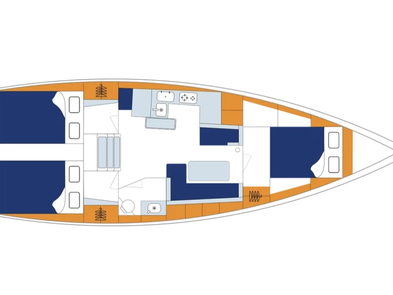 Verhuur Zeilboot Jeanneau met vaarbewijs