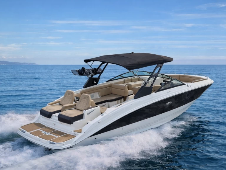 Verhuur Motorboot Sea Ray met vaarbewijs