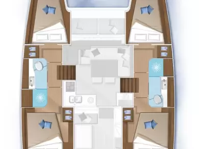 Huur een Lagoon Lagoon 40 in Šibenik