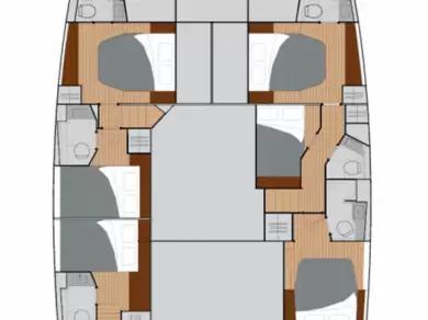 Fountaine Pajot Saba 50 te huur van particulier of professional in Ellinikó