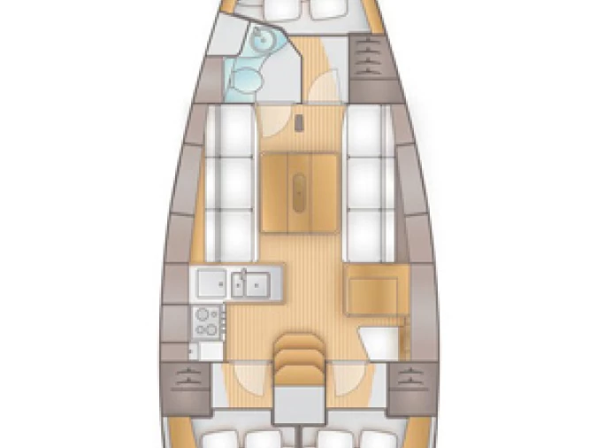 Verhuur Zeilboot in Kaštela - Salona Salona 38