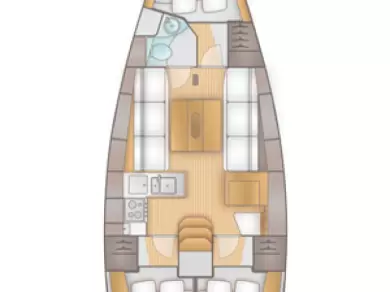 Verhuur Zeilboot in Kaštela - Salona Salona 38