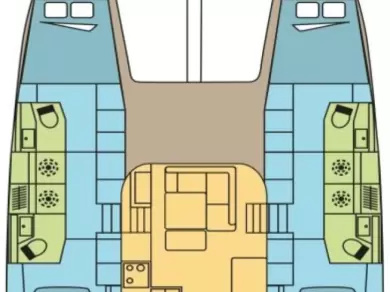 Verhuur Catamaran Excess met vaarbewijs