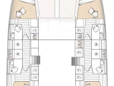 Huur Catamaran met of zonder schipper Excess in Lefkáda