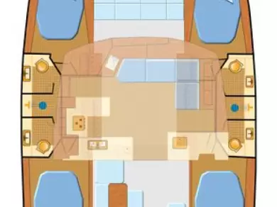 Huur Catamaran met of zonder schipper Fountaine Pajot in Rogoznica