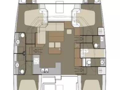 Huur Catamaran met of zonder schipper Dufour in Primošten